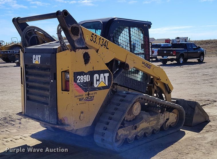 image for item EO9976 2017 Caterpillar 289D tracked skid steer loader
