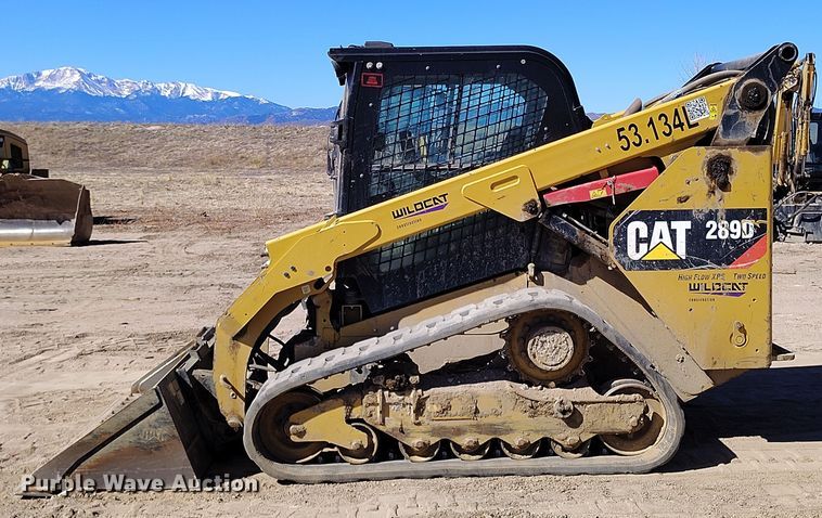 image for item EO9976 2017 Caterpillar 289D tracked skid steer loader