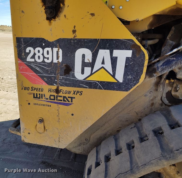 image for item EO9976 2017 Caterpillar 289D tracked skid steer loader