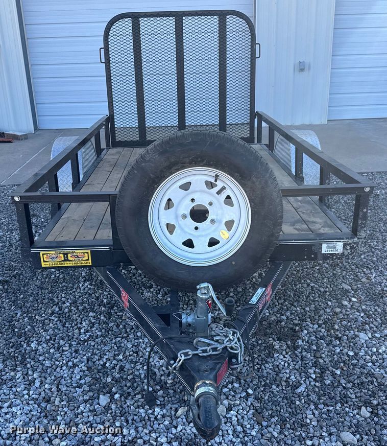 image for item EQ1089 2016 PJ 6010 utility trailer