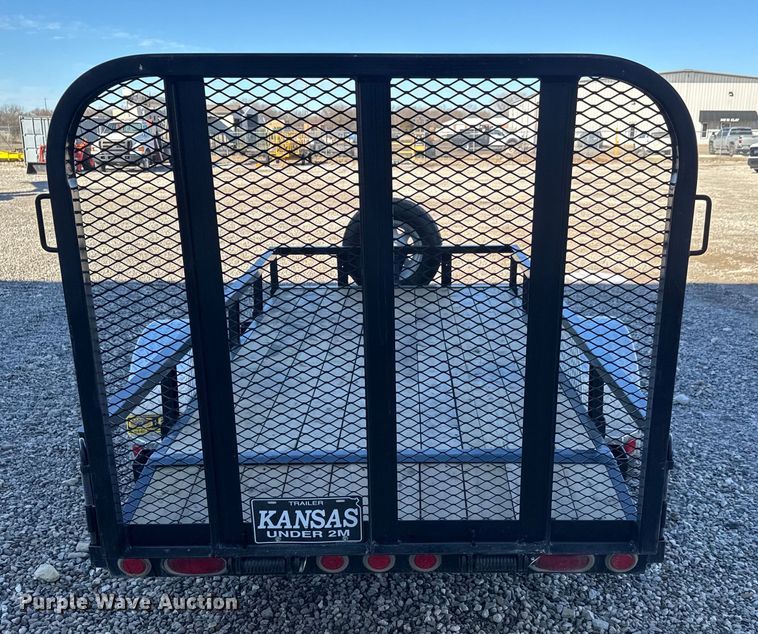 image for item EQ1089 2016 PJ 6010 utility trailer