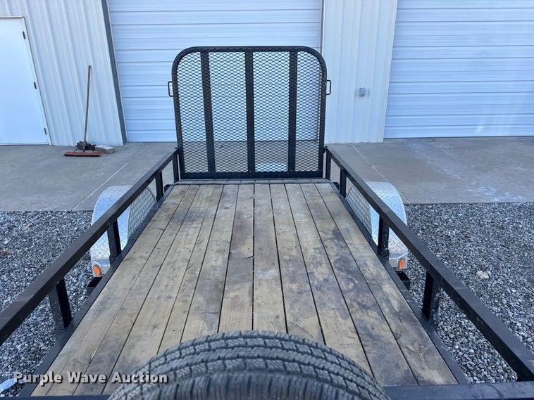 image for item EQ1089 2016 PJ 6010 utility trailer