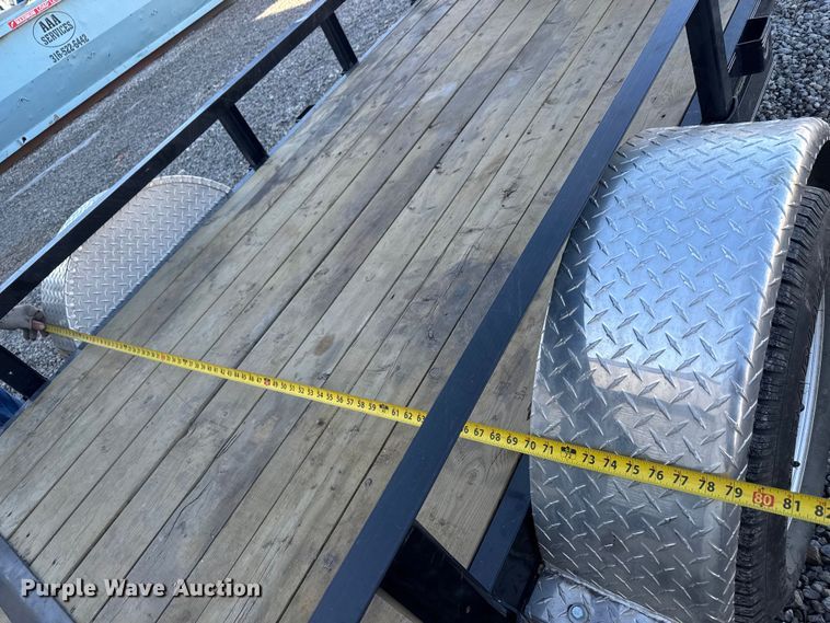 image for item EQ1089 2016 PJ 6010 utility trailer