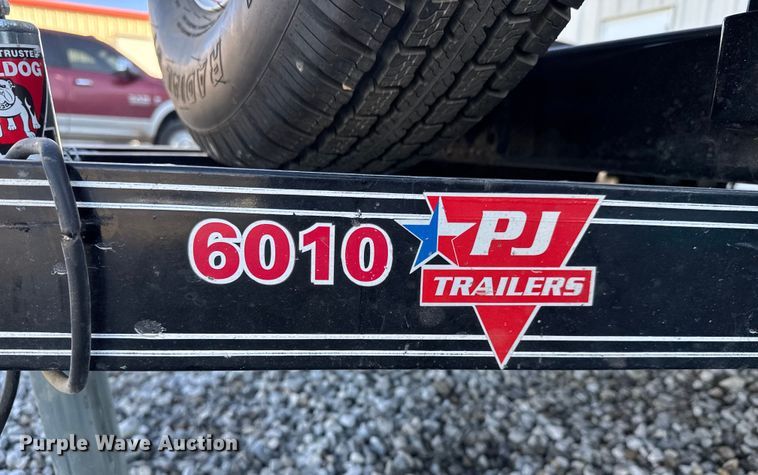 image for item EQ1089 2016 PJ 6010 utility trailer