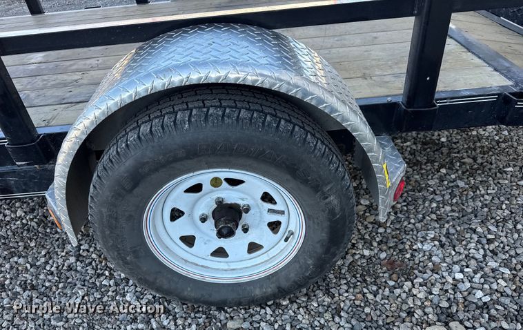 image for item EQ1089 2016 PJ 6010 utility trailer