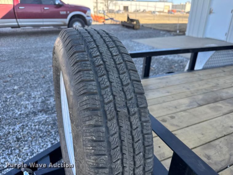 image for item EQ1089 2016 PJ 6010 utility trailer