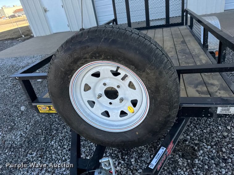 image for item EQ1089 2016 PJ 6010 utility trailer