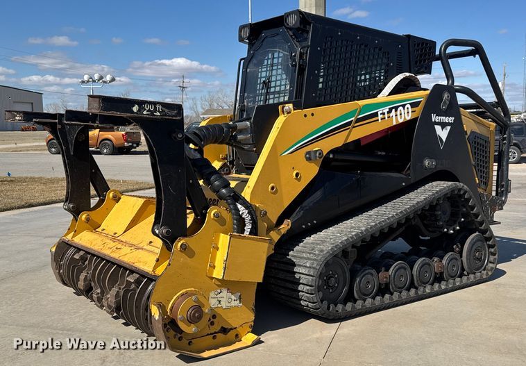 image for item EQ1186 2016 Vermeer FT100 forestry mulcher