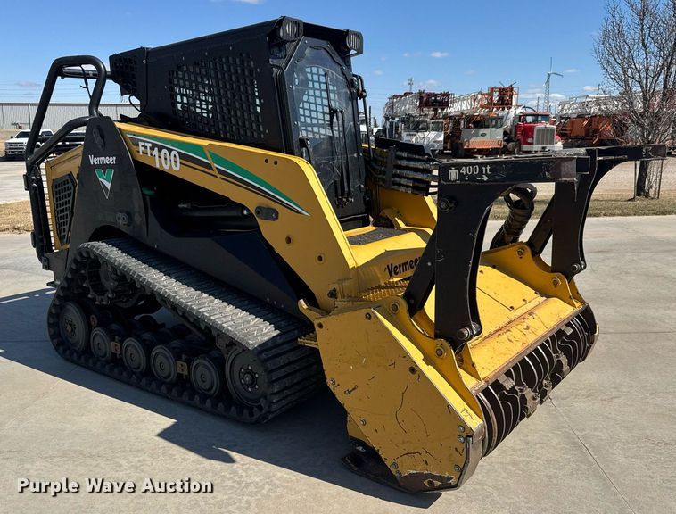 image for item EQ1186 2016 Vermeer FT100 forestry mulcher