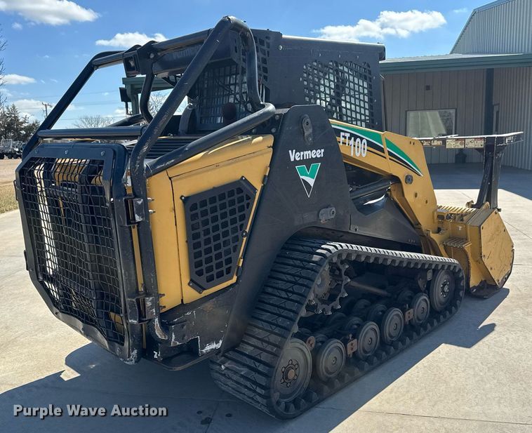 image for item EQ1186 2016 Vermeer FT100 forestry mulcher
