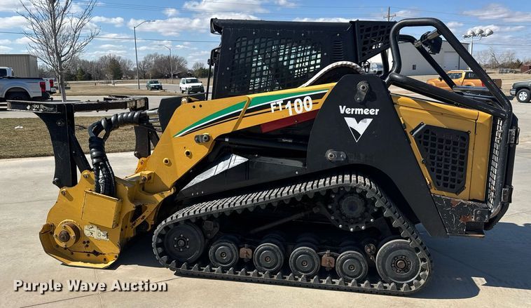 image for item EQ1186 2016 Vermeer FT100 forestry mulcher