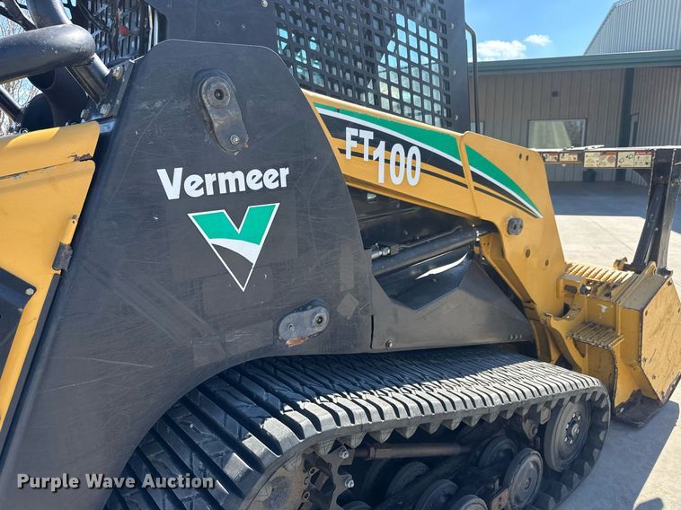 image for item EQ1186 2016 Vermeer FT100 forestry mulcher