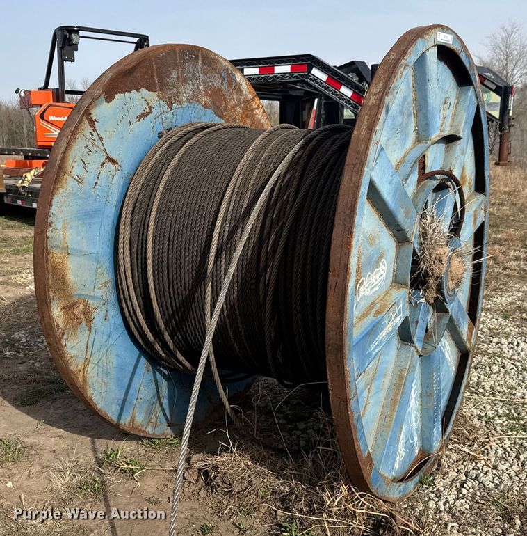 image for item EQ1213 Spool of steel cable