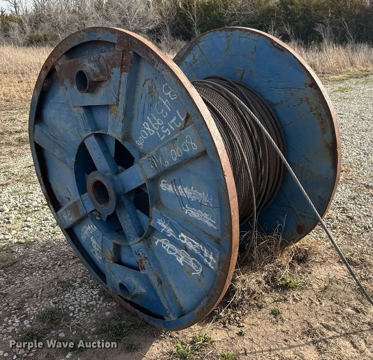 image for item EQ1213 Spool of steel cable