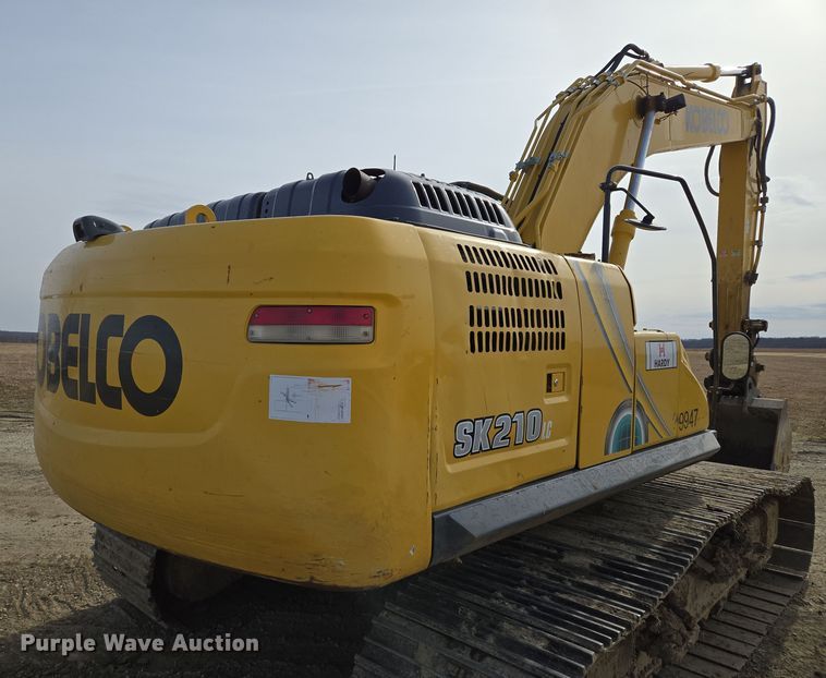 image for item EQ6775 2019 Kobelco  SK210LC-10 excavator