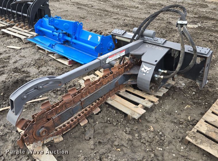 image for item EQ6794 Bobcat  LT313  skid steer trencher