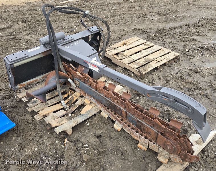 image for item EQ6794 Bobcat  LT313  skid steer trencher