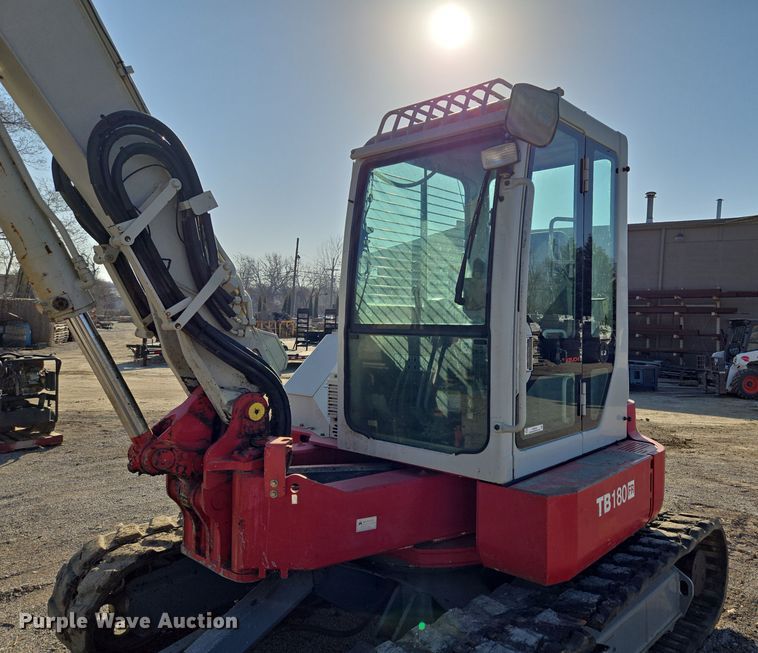image for item EQ6835 2011 Takeuchi TB180FR mini excavator