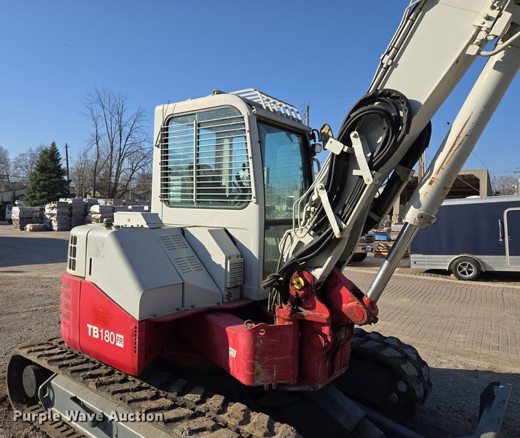 image for item EQ6835 2011 Takeuchi TB180FR mini excavator