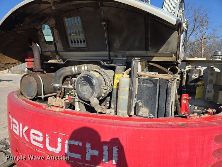 image for item EQ6835 2011 Takeuchi TB180FR mini excavator