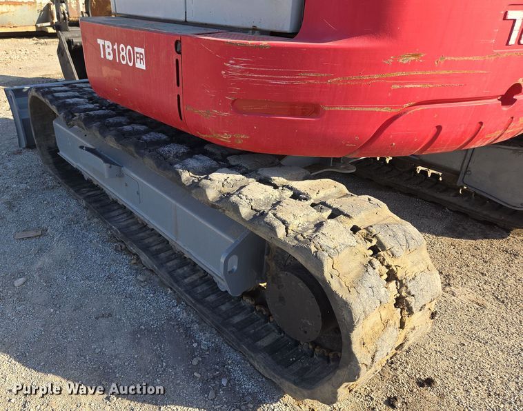 image for item EQ6835 2011 Takeuchi TB180FR mini excavator