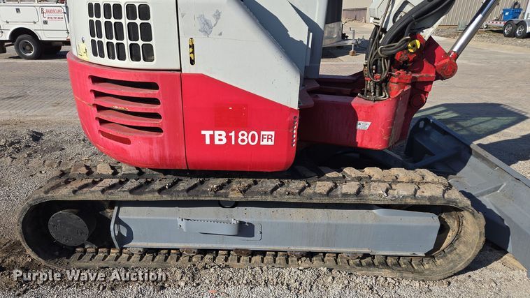 image for item EQ6835 2011 Takeuchi TB180FR mini excavator