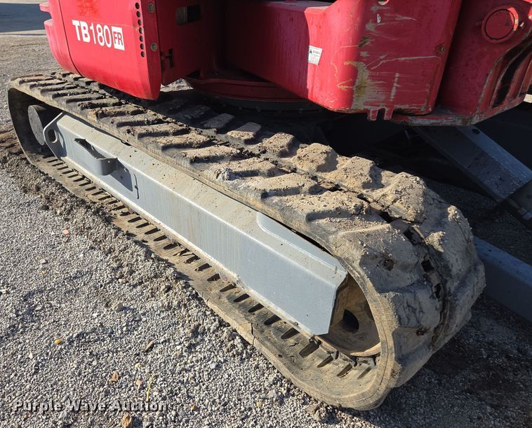 image for item EQ6835 2011 Takeuchi TB180FR mini excavator