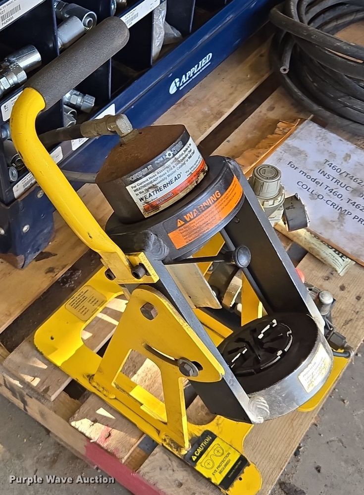 image for item EQ6843 Weatherhead T462-2 hose crimper 