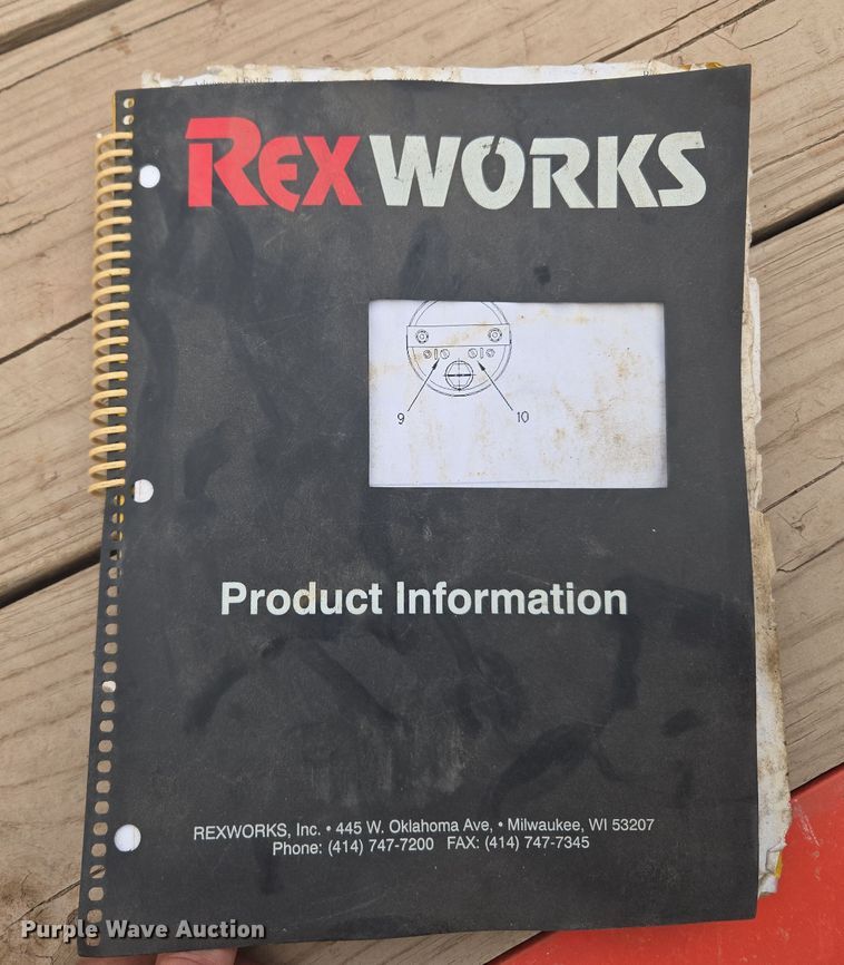 image for item ER5185 1997 Rexworks Maxigrind 460G crusher