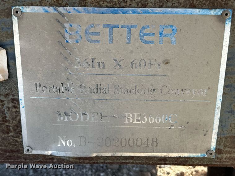 image for item ER8813 Better BE3660C conveyor