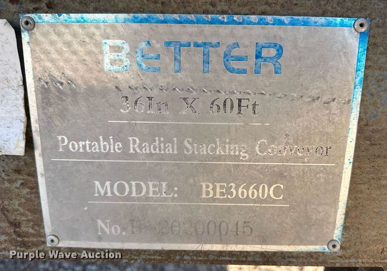 image for item ER8814 Better BE3660C conveyor