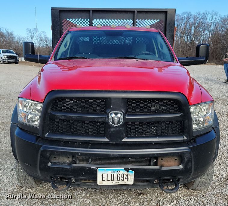 image for item NB9801 2016 Dodge Ram 5500 dump flatbed truck