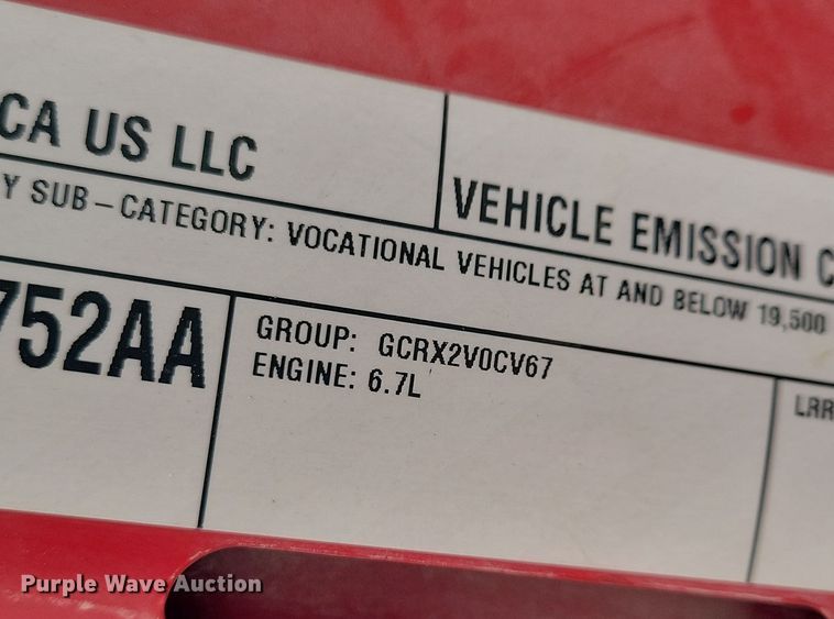 image for item NB9801 2016 Dodge Ram 5500 dump flatbed truck