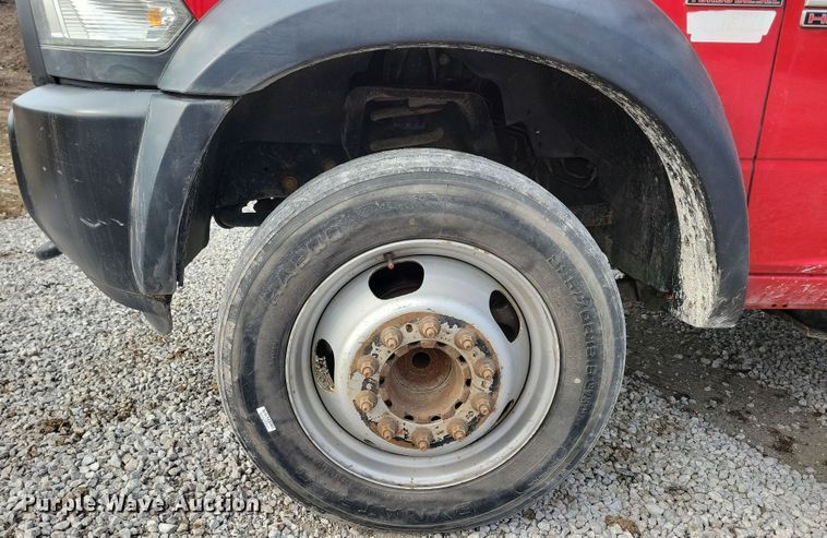 image for item NB9801 2016 Dodge Ram 5500 dump flatbed truck