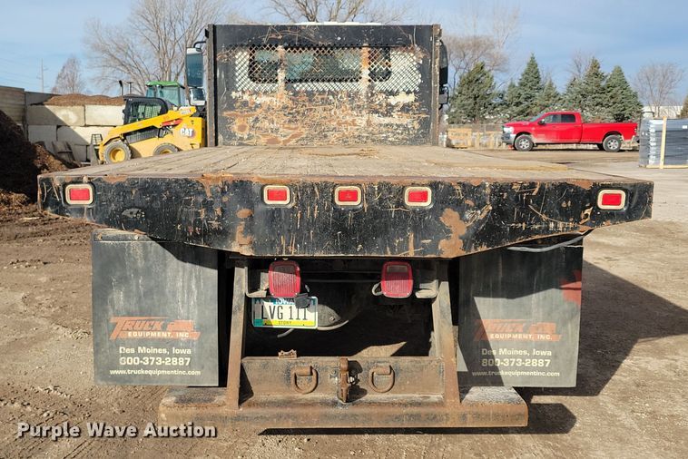 image for item NB9889 2014 International  Dura Star 4300 dump flatbed truck