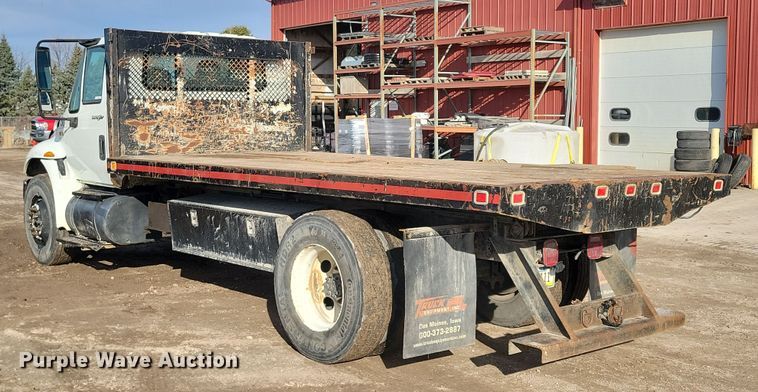 image for item NB9889 2014 International  Dura Star 4300 dump flatbed truck
