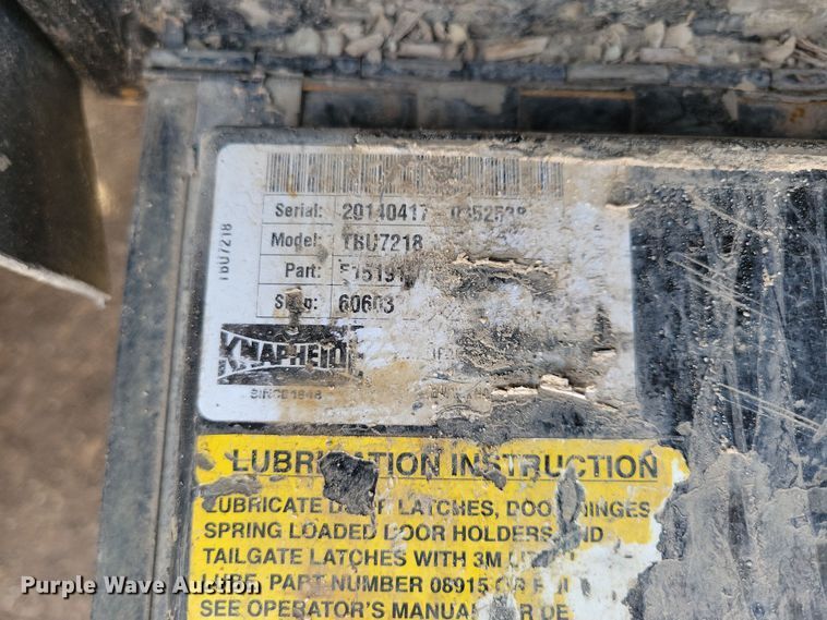 image for item NB9889 2014 International  Dura Star 4300 dump flatbed truck