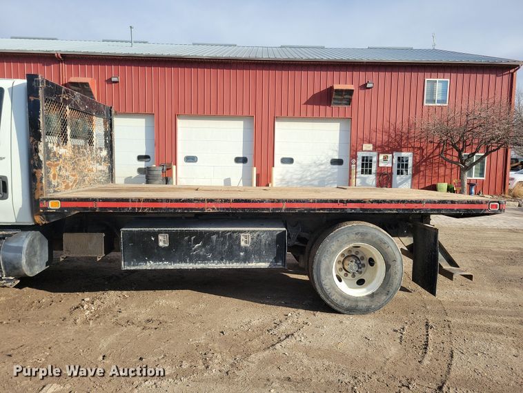 image for item NB9889 2014 International  Dura Star 4300 dump flatbed truck