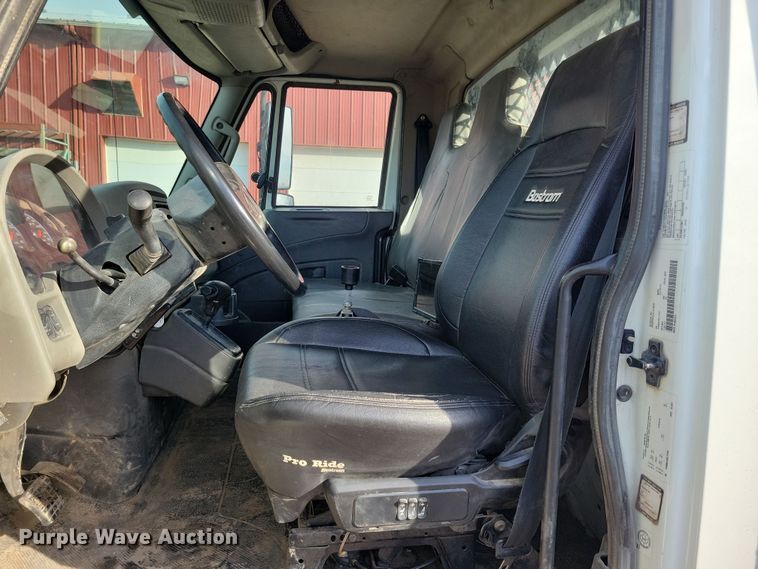 image for item NB9889 2014 International  Dura Star 4300 dump flatbed truck