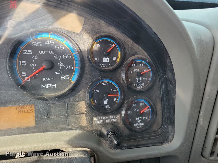 image for item NB9889 2014 International  Dura Star 4300 dump flatbed truck