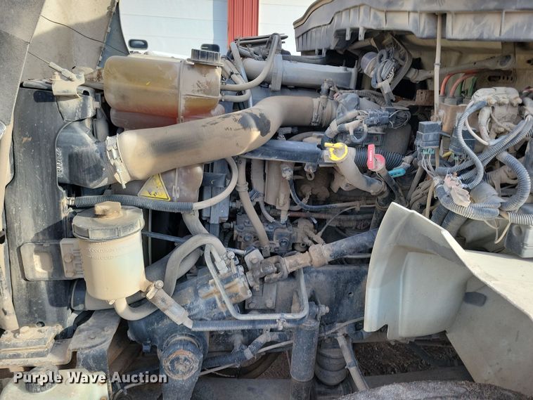 image for item NB9889 2014 International  Dura Star 4300 dump flatbed truck