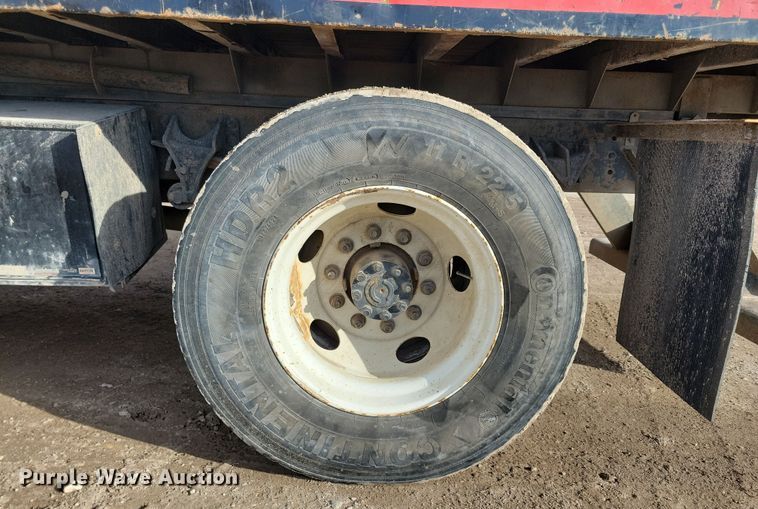 image for item NB9889 2014 International  Dura Star 4300 dump flatbed truck