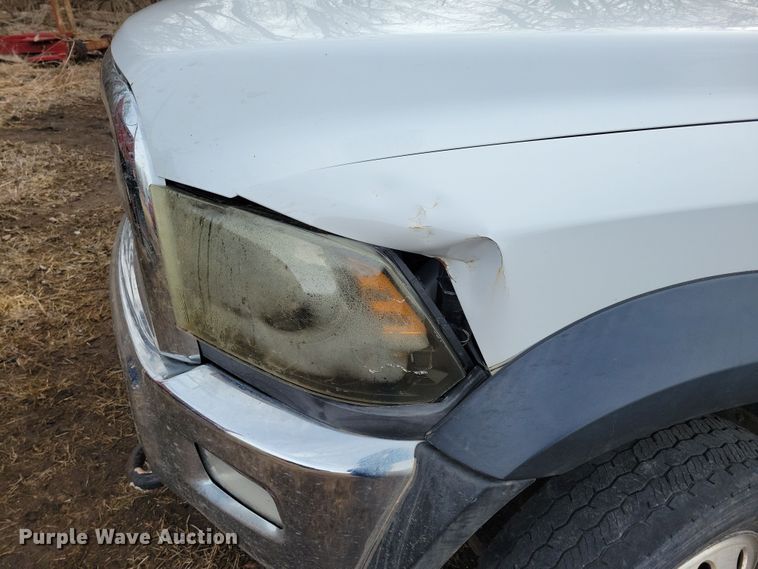 image for item NB9890 2015 Dodge Ram 5500 Crew Cab dump flatbed truck