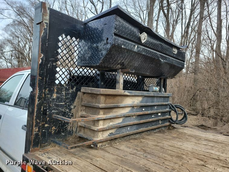 image for item NB9890 2015 Dodge Ram 5500 Crew Cab dump flatbed truck