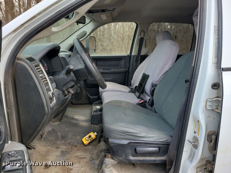 image for item NB9890 2015 Dodge Ram 5500 Crew Cab dump flatbed truck