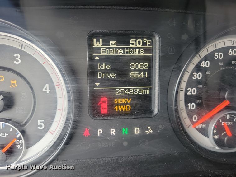 image for item NB9890 2015 Dodge Ram 5500 Crew Cab dump flatbed truck