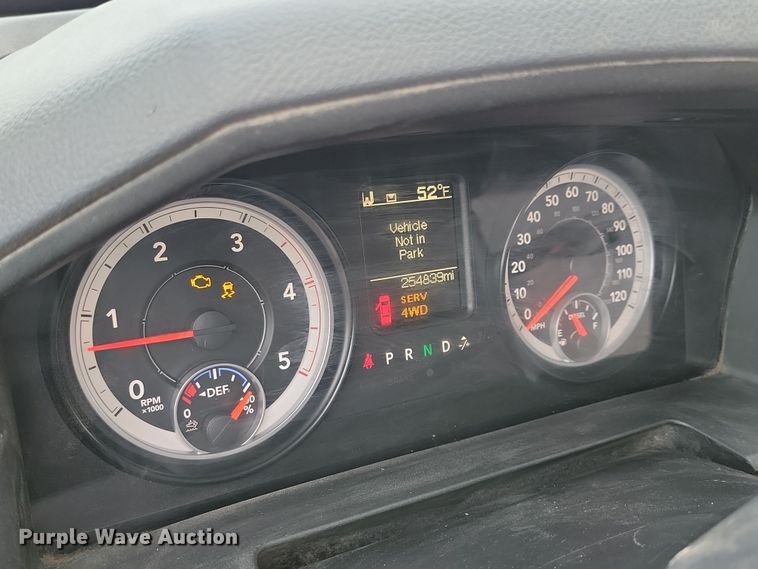 image for item NB9890 2015 Dodge Ram 5500 Crew Cab dump flatbed truck