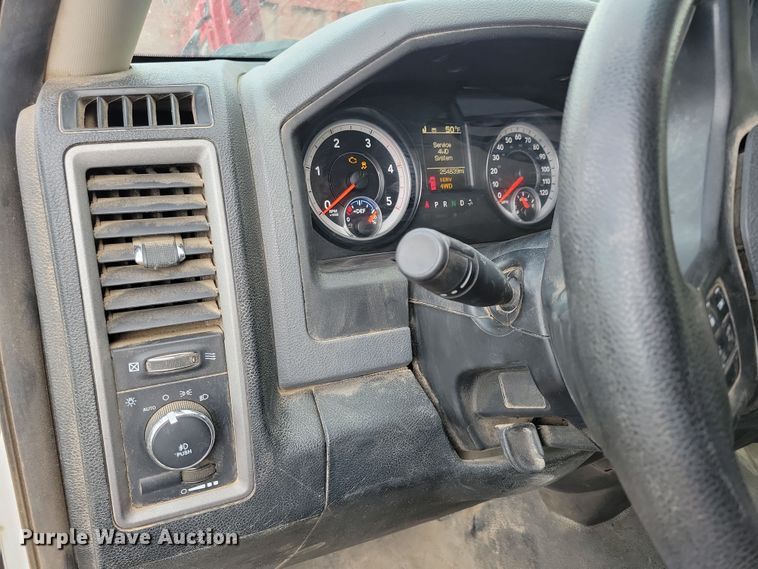 image for item NB9890 2015 Dodge Ram 5500 Crew Cab dump flatbed truck