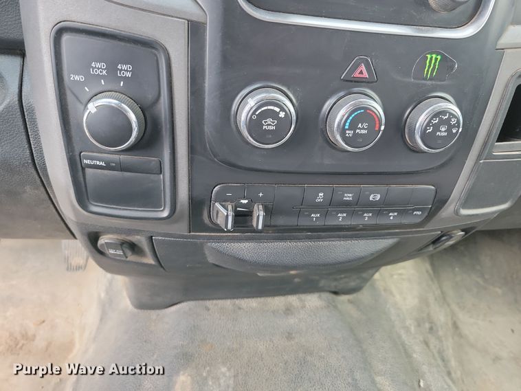 image for item NB9890 2015 Dodge Ram 5500 Crew Cab dump flatbed truck