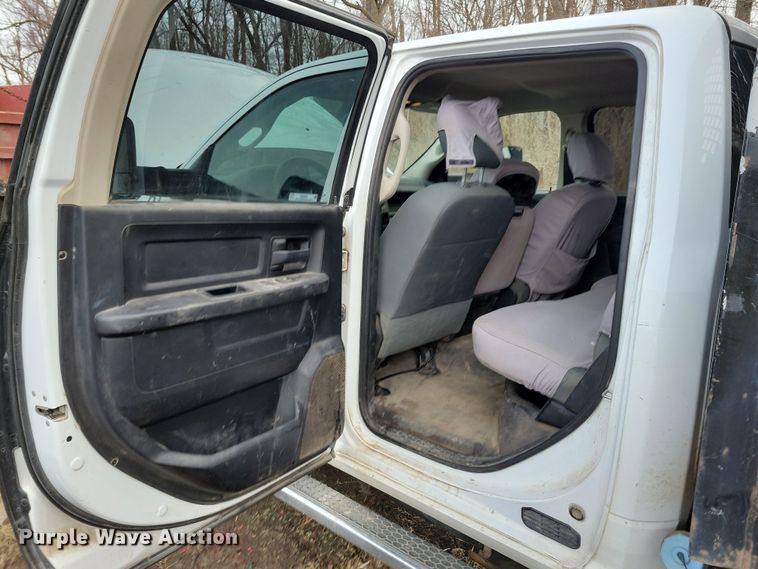 image for item NB9890 2015 Dodge Ram 5500 Crew Cab dump flatbed truck